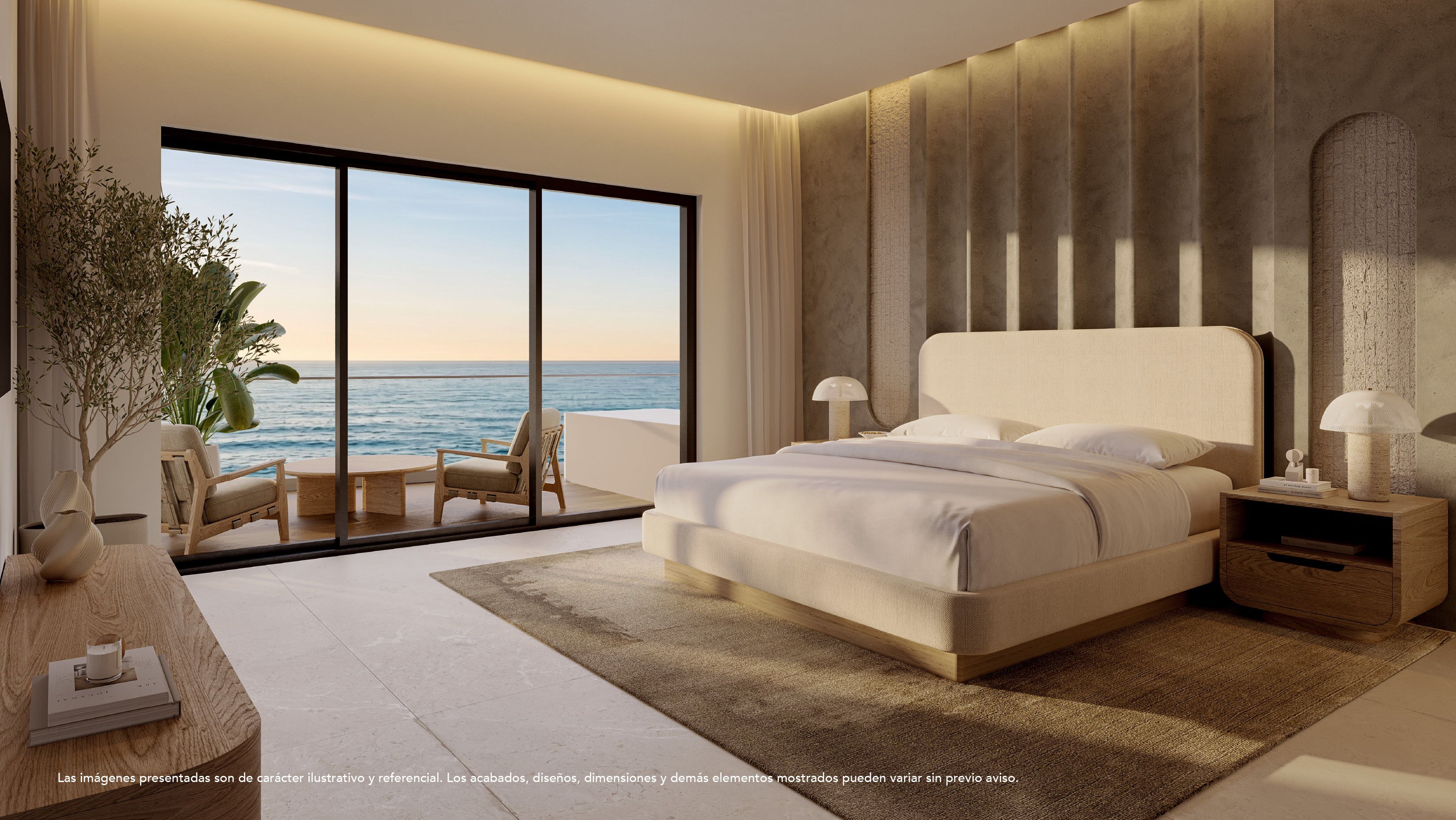 Habitación con vista al mar en Aquamarine